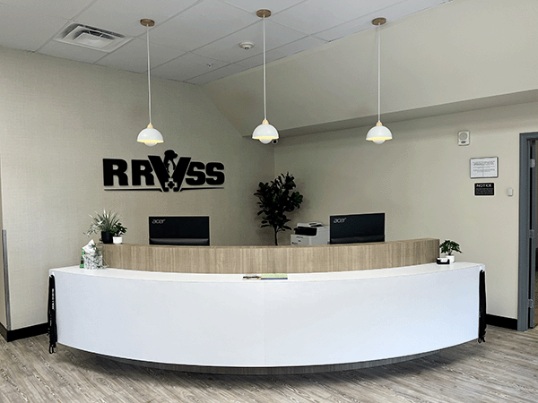Reception Desk.